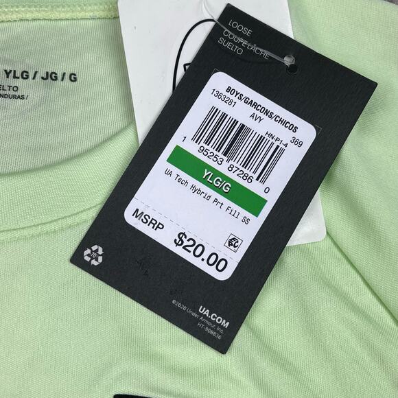 New- Adorable Boys Under Armour Shirt and Shorts Youth Large - Picture 3 of 12